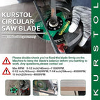 Circular Saw Blade 7-1/4 Inch - 24&40&60T ABT Wood Cutting Saw Blade with 5/8” Arbor for Wood, Plastic, Plywood, Particle Boards, Multilayer Boards(3 Pack)