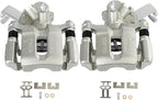 SCITOO Rear Brake Calipers With Bracket 19B3496 19B3497 Compatible For Suzuki For SX4 2007-2013
