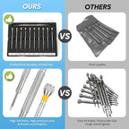10PCS Professional Watchmaker Screwdriver Set + 1PCS Spring Bar Tool, Watch Screwdriver for Watch Repair, Eyeglasses Repair, Jewelry Work, Electronics Repair