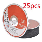 25 Pack 4.5" x.040 x7/8" Cut-Off Wheel - Metal & Stainless Steel Cutting Discs