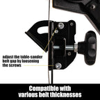 Knife Sharpening Angle Guide for 1 x 30 inch Belt sander, Edege Leading & Trailing, 10-45 Degree Angle Guide, KSAG1