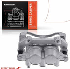 A-Premium Disc Brake Caliper Assembly with Bracket Compatible with Select Jeep Models - Commander 2006-2010, Grand Cherokee 2005-2010, Sport Utility - Front Left Driver Side