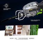 GALAX PRO reciprocating saw, 5.0 Amp Variable Speed Corded Reciprocating Saw, 3000spm, stroke length ½ Maximum cutting capacity 4 ½”， Used for wood cutting and metal cutting
