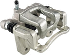 Torchbeam 2PCS Rear Driver and Passenger Side Brake Caliper for 2011-2014 Sonata, 2011-2014 Optima 2.4, 2015 Optima, 2015 Sonata, Disc Brake Caliper Assembly with Bracket Replace #19B6456+19B6457