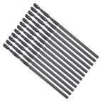 Drill Bit, 1.4mm Cutting Diameter, 4241 HSS Nitriding Black 118° Cutting Angle Versatile Jobber Bits - (Applications: for Drilling Plastic Wood Soft Metal), 12-Pieces