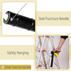 Bates- Caulking Gun, 10:1 Thrust Ratio, Yellow & Black, Caulking Tool Gun, Caulk Gun No Drip, Hand Caulking Guns, Silicone Gun, Caulking Gun Tool, No Drip Caulk Gun, Caulk Guns, Caulking Gun Dripless