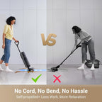 DREAME G10 Wet Dry Vacuum Cleaner, Cordless Vacuum Mop All in One with Auto Self-Cleaning, Up to 30 Mins Runtime, Cordless Floor Cleaner Machine for Hard Floors, Edge Cleaning Wet Dry Vacuum
