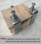 Clamp Heavy Duty Tiger Clamp Metal C Clamps Woodworking C-Clamp With Wide Jaw Openings (120MM)，2PCS
