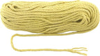 6mm x 200 Feet Yellow Jute Rope, Twine for Gardening Tomato Climbing Plant Tie Floristry Crafts Gift Wrapping Packing Decor