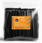 4 Inch Black Cable Tie Zip Ties Nylon Zip Ties Plastic Ties 100Pcs