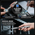 STREBITO Mini Electric Screwdriver, 144-Piece Electric Precision Screwdriver Set Small Power Screwdriver Cordless Rechargeable, Electronic Repair Tool Kit for PC, Computer, Laptop, Phone, RC Drone