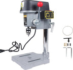 RATTMMOTOR Benchtop Drilling Machine 340W 110V 16000RPM Mini Bench Drill Press 25mm Stroke Drill Chuck 0.6-6.5mm Multi-Function Drilling Milling Machine