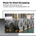 IDL Packaging - S-296 Heavy Duty High Tensile Feed-Wheel Tensioner for 3/8" to 3/4" Steel Strapping
