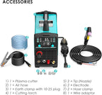 Plasma Cutter, [Pilot Arc] [Large LED Display] [Air Sensor] 65A bestarc Plasma Cutter Machine 110/220V Dual Voltage, 5/8 Inch Clean Cut 1 Inch Max Cut, Post Flow 2T/4T for Beginners DIY