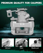 SCITOO Rear Left Brake Caliper With Bracket 19B6287 Compatible For Toyota Prius 2010-2015 For Toyota Prius Plug-In 2012-2015