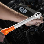 VEVOR Click Torque Wrench Set, 3 Pieces, 1/4, 3/8, 1/2 Inch Drive, 10-170 lbf-ft, 5-45 lbf-ft, 20-240 lbf-in, Dual-direction and Dual Range Scales, 72-Tooth, ±3% High Precision, for Bicycle Repair