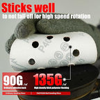 Sanding Disc 5 Inch 8 Hole, 100 Pcs Orbital Sanding Discs Hook and Loop, Sandpaper for polishing and Grinding, 600 Grit Sand Paper for Random Orbital Sander
