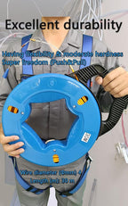 Fish Tape Steel Wire Puller 4mm 100-Foot With a wire storage caseWire-through tool Twist-shaped wire for wiring, and incoming lines in the attic, etc Dual Range for Broad Application[4mm 100-Foot]