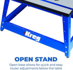 Kreg PRS2100 Bench Top Router Table - Full Size Portable Router Table for Workshops - Workbench Accessory - Holiday Home Improvement Gifts for Him