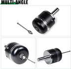 3D Touch Probe Edge Finder Trigger Finder,X Y Z Axis Measurement Centering Rod for Metals, Not Support the Detection of Insulation Materials and Insulating Spindle (Green light)