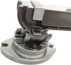 Milling Machine Vise 2"(50 mm)-3 Way (Swivel,Tilting,Angle Vice) Machine Tool Milling Vice Vise Grey