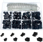 560 Pcs 2.54mm Pitch 2 3 4 5 Pin JST SM Connectors Male/Female Plug Housing Pin Header Crimp Terminals Assortment Kit