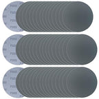 6 Inch 50 Pcs Wet Dry Sanding Discs Hook and Loop, 3000 Grit Sandpaper Automotive Wood Metal Polishing & Sanding, Silicon Carbide Sand Paper for Random Orbital Sander (Grit 3000)
