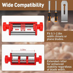 Chisel Sharpening Jig, Wood Honing Guide for Chisels and Planes Width 0.1" to 2.8" with Sharpening Angle Fixture, Angle Gauge from 10° to 45°