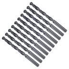 Drill Bit, 9/32" Cutting Diameter, 4241 HSS Nitriding Black 118° Cutting Angle Versatile Jobber Bits - (Applications: for Drilling Plastic Wood Soft Metal), 10-Pieces