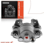 A-Premium Disc Brake Caliper Assembly Without Bracket Compatible with Select Jeep Models - Cherokee, Comanche, Grand Cherokee, TJ, Wagoneer, Wrangler - Front Driver and Passenger Side