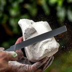 6-inch Flat Medium Cut File Double Cut Teeth High Carbon Steel Hand File Single Cut Hardened Without Handle Ideal for Wood, Metal, Plastic