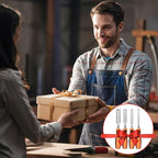 4 Piece Wood Chisel Sets Woodworking Tools Set, Wood Chisels for Woodworking with Steel Hammer End, Wood Tools Chisel Set Woodworking with Ergonomic Plastic Handle