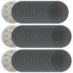 6 Inch 50 Pcs Wet Dry Sanding Discs Hook and Loop, 800 Grit Sandpaper Automotive Wood Metal Polishing & Sanding, Silicon Carbide Sand Paper for Random Orbital Sander (Grit 800)