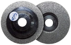 Benchmark Abrasives 4-1/2" Diameter Surface Preparation Non Woven Discs with 7/8" Arbor for Die Grinder Surface Grinding Polishing Burr Finish Rust Paint Removal (Pack of 10) - (Gray)