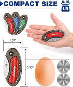 WORKPRO Folding Utility Knife Set Quick Change Blade, Back-lock Mechanism 3-piece with 10-piece Extra Blades