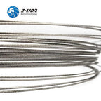 1mm Superfine Diamond Wire Electroplated Cutting Saw Blades for Jade Metal Marble Granite (2 Meters/Lot)