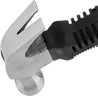 MOUYAT 4 Pack 8 Oz Small Hammer, Compact Stubby Claw Hammer with Comfortable Grip, Mini Hammer for Women, Camping, Household