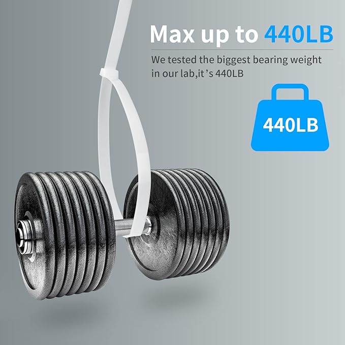 32 inch Black Cable Zip Ties Heavy Duty 15 PCS, 440 LBS Ultra Exclusive Strong Big Plastic Wire Ties, Large Cable Ties Extra Long Tie Wraps, Indoor and Outdoor Use