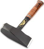 ESTWING Special Edition Fireside Friend - Leather 14" Wood Splitting Maul with Forged Steel Construction & Genuine Leather Grip