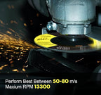 S SATC Flap Disc 20PCS Angle Grinder Disc 60 Grit Flap Disc 4-1 2 Inch Zirconia Alumina Type 29