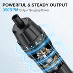 PECHAM 3.6V 2000mAh Cordless Screwdriver,Electric Screwdriver,350 RPM&5 Torque 5Nm,TYPE-C Charging, 8 Pcs Bits for Home Repairs,Portable Compact Design,Gifts for Men Him Dad Boyfriend