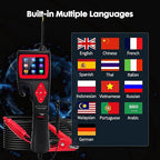 Topdiag P200 Power Circuit Probe Kit - Test Light Automotive Circuit Tester Circuit Breaker Finder Tool, Relay Tester Multimeter, Oscilloscope, Fuel Injector Tester - 9~30V