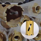 4.25" Dry Drill Core Bits for Cured Concrete with Rebar Brick Blonck Masonry etc 12.2in/310mm Drilling Depth，10mm Diamond Segment Height，2 Adapters