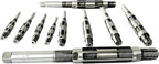Adjustable Hand Reamer Tool H1 to H10 Sizes - 3/8" to 15/16” Reaming Tool for Precise Hole Finishing with Carbon Steel Blades - Hand Tools Reamers for Metal & Wood - 9.52mm - 23.81mm