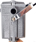 1000W Rotary Tool Flex Shaft Electric Hanging Grinder Carver, Forward and Reverse Rotation, Multi-Function Metalworking Jewelry Repair Kit, Foot Pedal Control, Metal Flexible Shaft, 30000 RPM