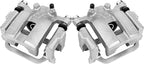 SCITOO Rear Left+Right Brake Calipers With Bracket 19B2792 19B2793 Compatible For Infiniti G35 2003-2005 For Nissan 350Z 2003-2005 For Nissan Murano 2003-2007 For Nissan Quest 2004-2009