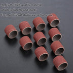 100 PCs Sanding Bands 320 Grit Drums Sleeves For DREMEL Rotary Tools 12CM