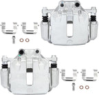 cciyu Front Left & Right Brake Calipers Assembly w/Bracket 18B5270 18B5271 For Buick 2010-2019,For Cadillac 2014-2016,For Chevy 2010-2020,For GMC 2010-2017
