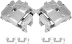 SCITOO 19B7102 19B7103 Front Left & Right Disc Brake Calipers Assembly w/Bracket For Nissan For Altima 2013-2019,For Nissan For LEAF 2014-2017