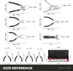 10PC Pliers and Wrench Set with Storage Rack – Includes Locking | Long Nose | Diagonal Cutter | Groove Joint | Linesman & Mini Plier ，High-Quality Carbon Steel Tool Kit for DIY and Home a Gift for Man